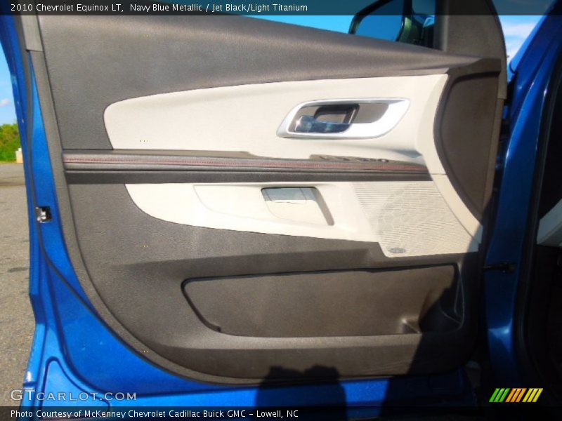 Navy Blue Metallic / Jet Black/Light Titanium 2010 Chevrolet Equinox LT