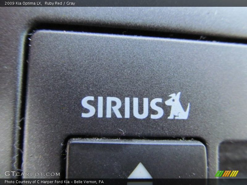 Ruby Red / Gray 2009 Kia Optima LX