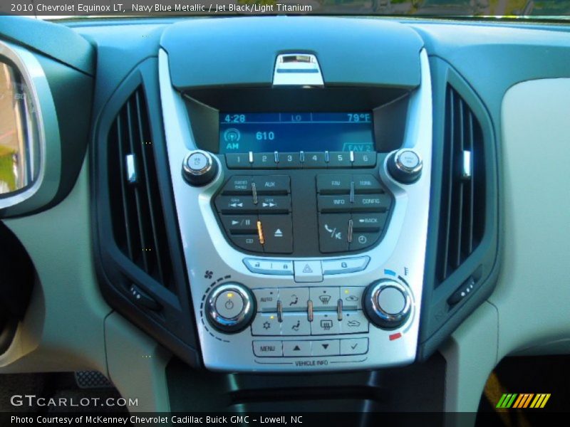 Navy Blue Metallic / Jet Black/Light Titanium 2010 Chevrolet Equinox LT
