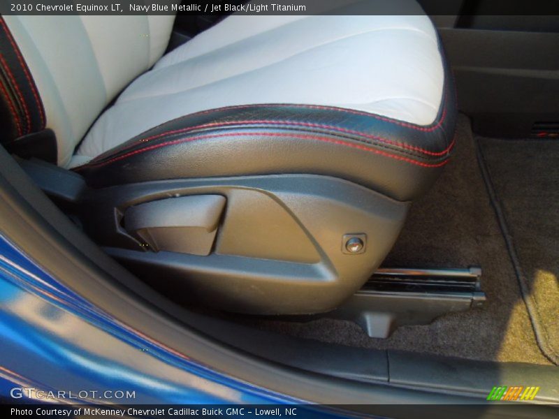 Navy Blue Metallic / Jet Black/Light Titanium 2010 Chevrolet Equinox LT