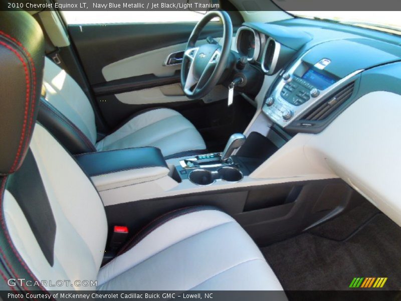 Navy Blue Metallic / Jet Black/Light Titanium 2010 Chevrolet Equinox LT
