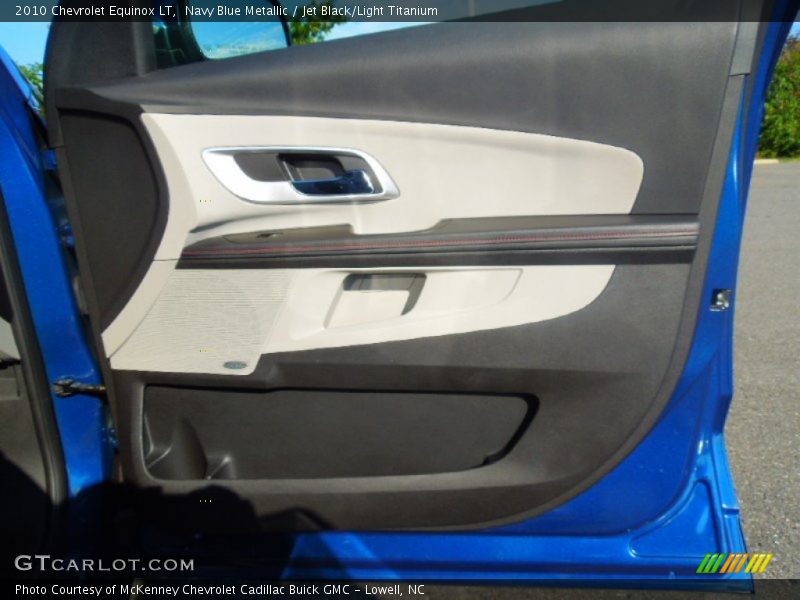 Navy Blue Metallic / Jet Black/Light Titanium 2010 Chevrolet Equinox LT