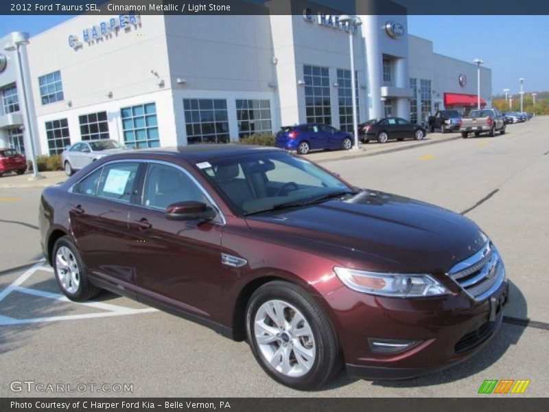 Cinnamon Metallic / Light Stone 2012 Ford Taurus SEL