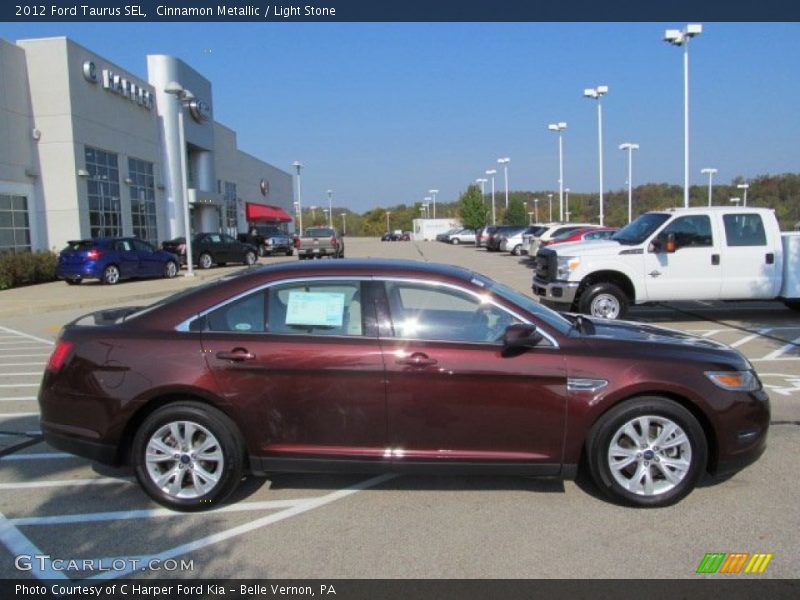 Cinnamon Metallic / Light Stone 2012 Ford Taurus SEL