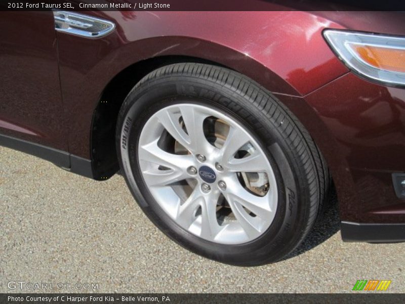 Cinnamon Metallic / Light Stone 2012 Ford Taurus SEL