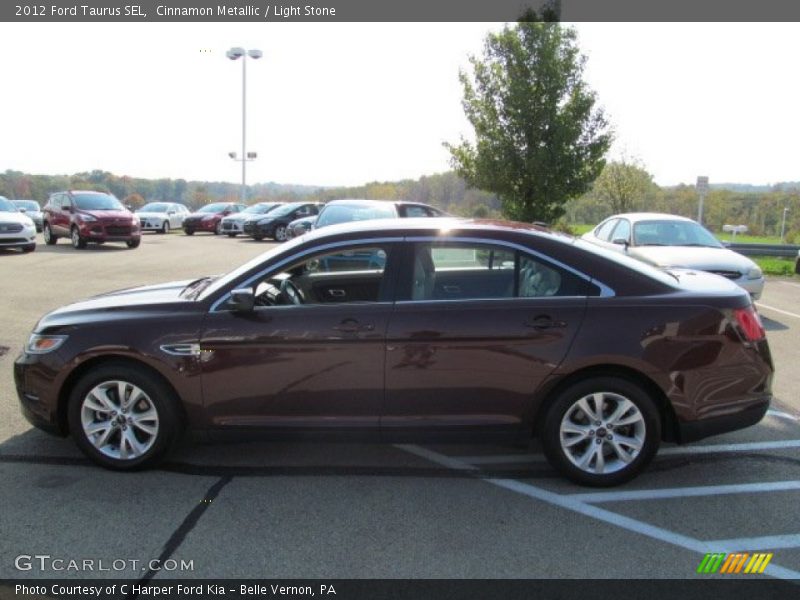Cinnamon Metallic / Light Stone 2012 Ford Taurus SEL