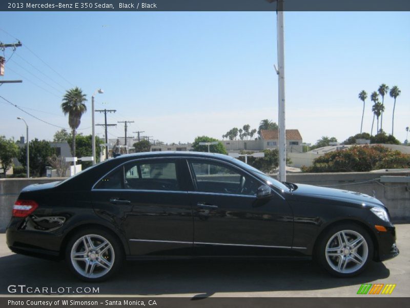 Black / Black 2013 Mercedes-Benz E 350 Sedan