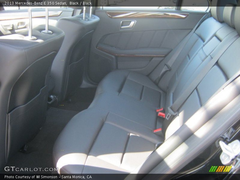 Black / Black 2013 Mercedes-Benz E 350 Sedan