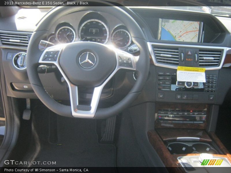 Black / Black 2013 Mercedes-Benz E 350 Sedan