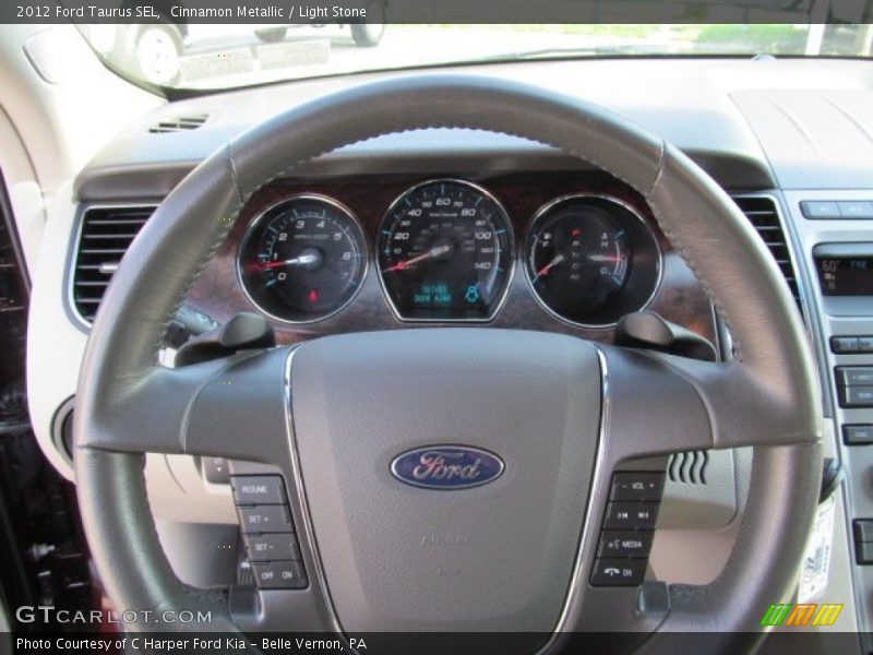 Cinnamon Metallic / Light Stone 2012 Ford Taurus SEL