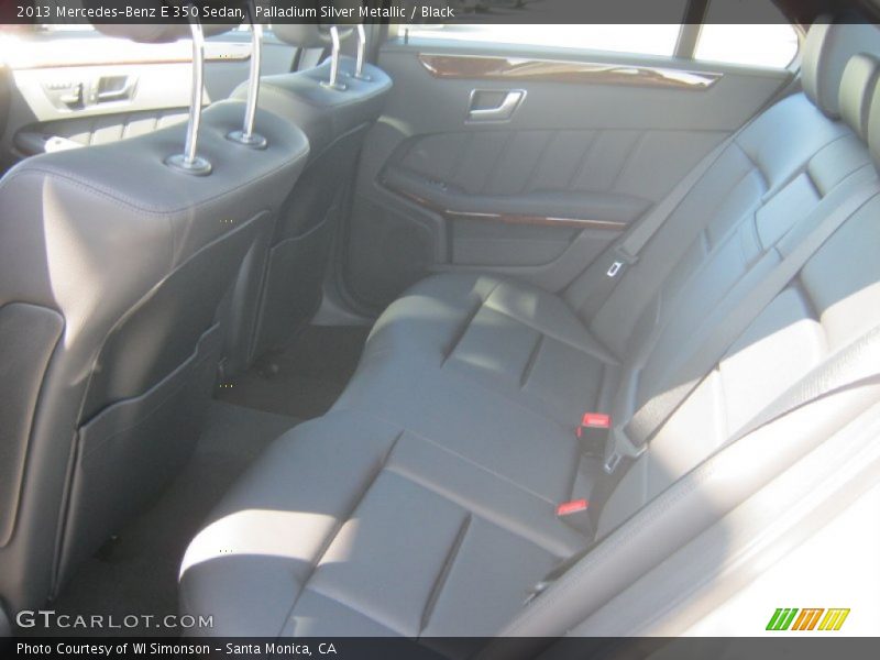 Palladium Silver Metallic / Black 2013 Mercedes-Benz E 350 Sedan