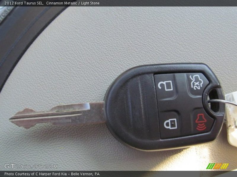 Cinnamon Metallic / Light Stone 2012 Ford Taurus SEL