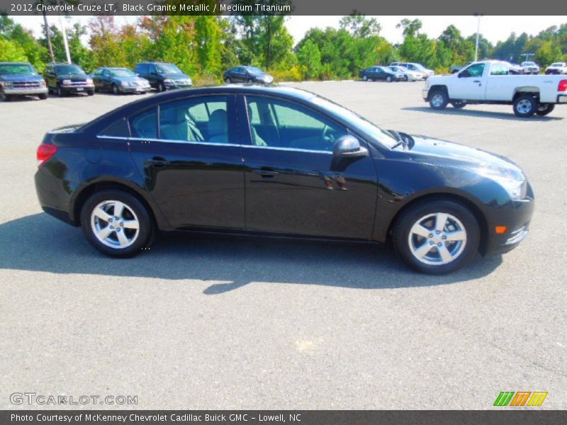 Black Granite Metallic / Medium Titanium 2012 Chevrolet Cruze LT