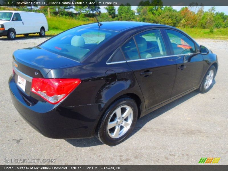 Black Granite Metallic / Medium Titanium 2012 Chevrolet Cruze LT