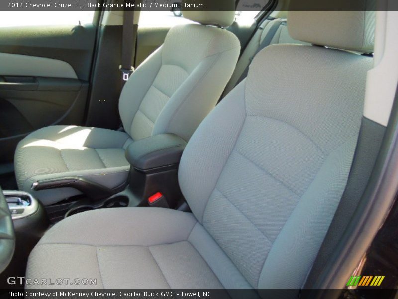 Black Granite Metallic / Medium Titanium 2012 Chevrolet Cruze LT