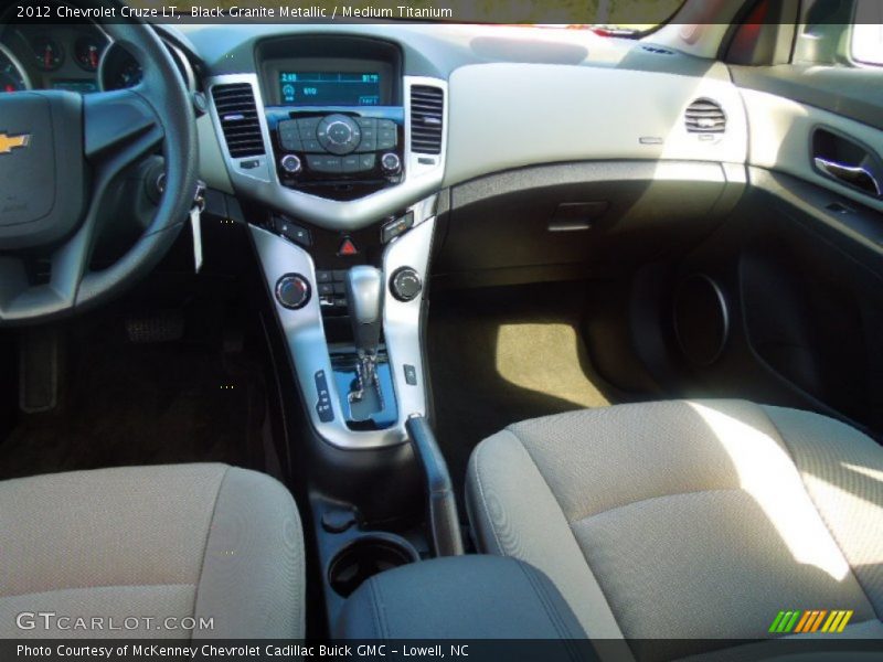 Black Granite Metallic / Medium Titanium 2012 Chevrolet Cruze LT