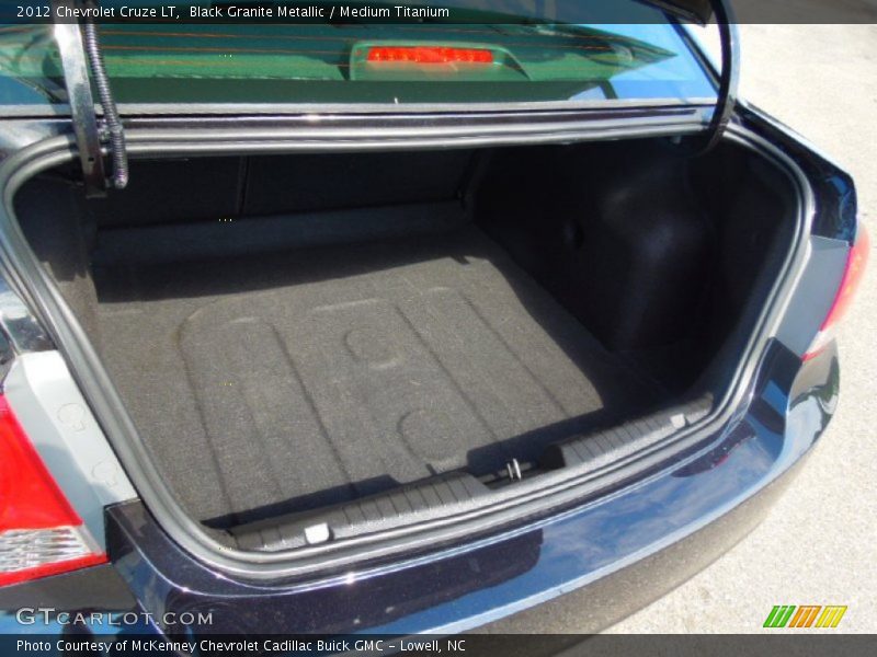 Black Granite Metallic / Medium Titanium 2012 Chevrolet Cruze LT