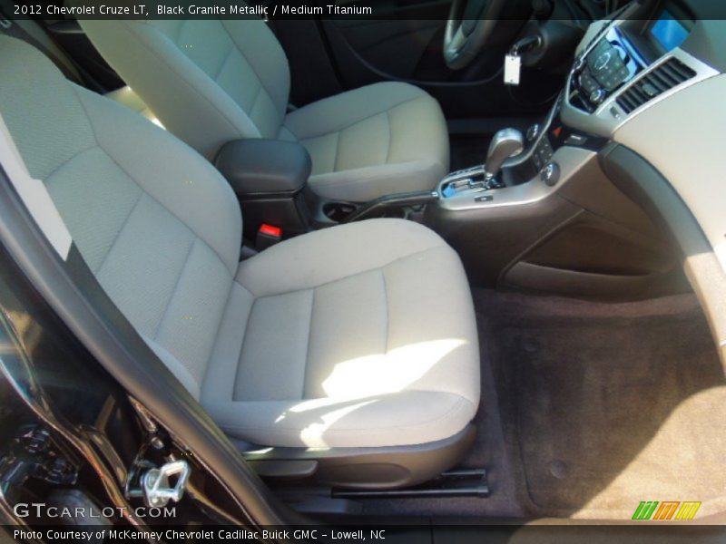 Black Granite Metallic / Medium Titanium 2012 Chevrolet Cruze LT