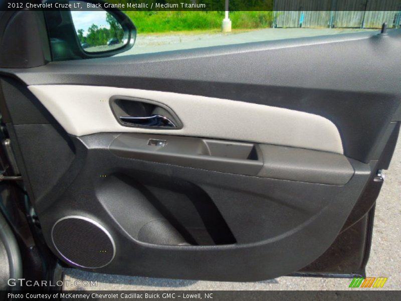 Black Granite Metallic / Medium Titanium 2012 Chevrolet Cruze LT
