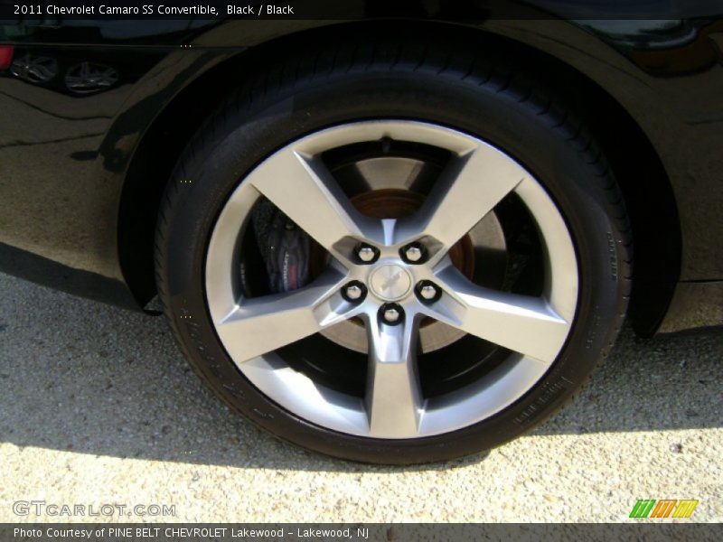 Black / Black 2011 Chevrolet Camaro SS Convertible