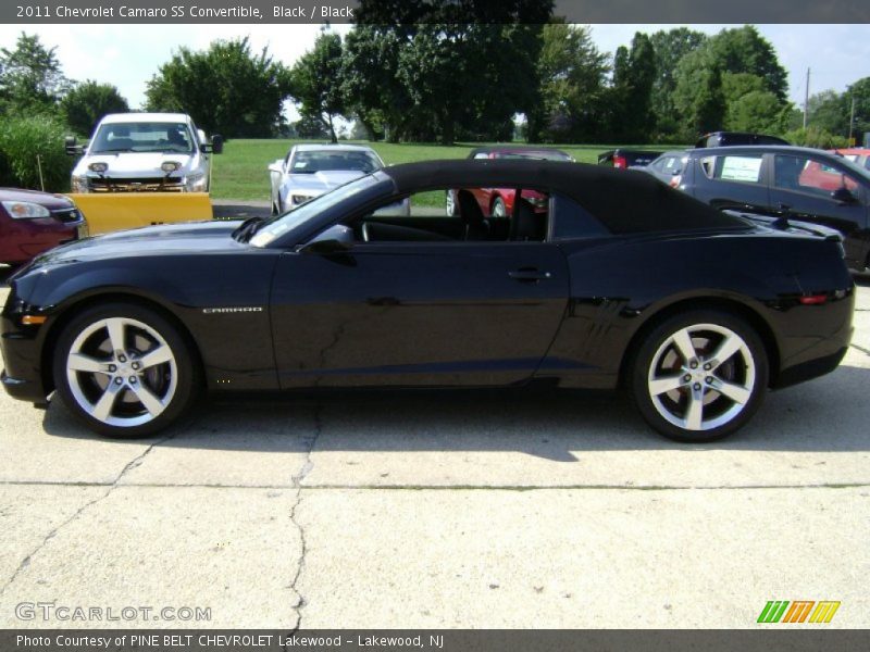 Black / Black 2011 Chevrolet Camaro SS Convertible