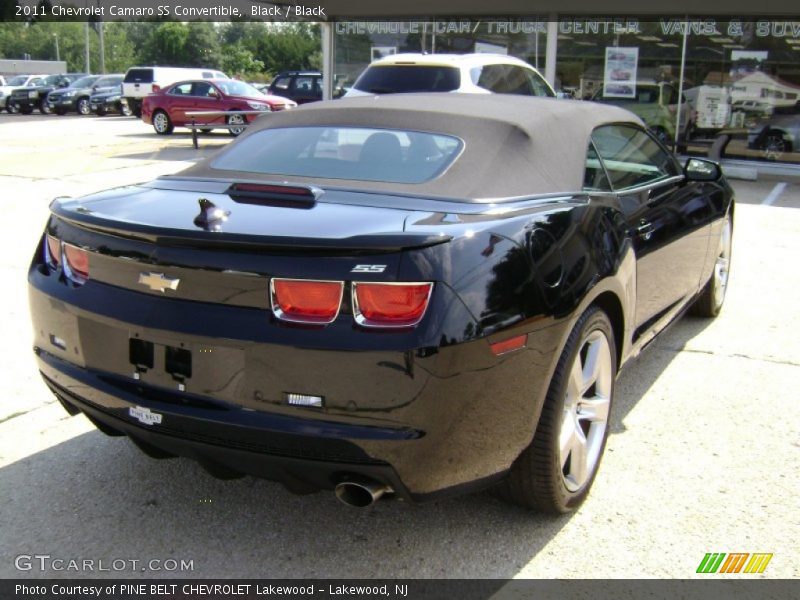 Black / Black 2011 Chevrolet Camaro SS Convertible