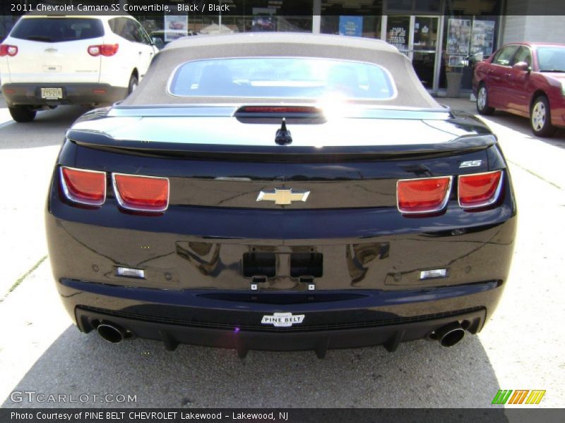 Black / Black 2011 Chevrolet Camaro SS Convertible