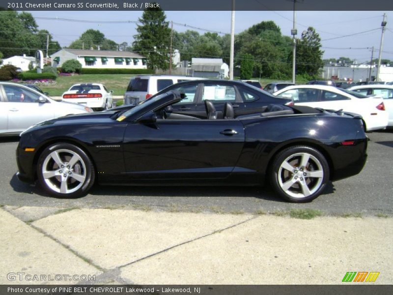 Black / Black 2011 Chevrolet Camaro SS Convertible