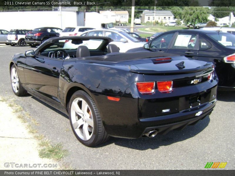 Black / Black 2011 Chevrolet Camaro SS Convertible