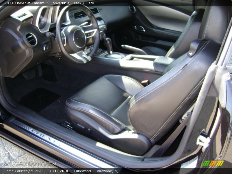 Black / Black 2011 Chevrolet Camaro SS Convertible