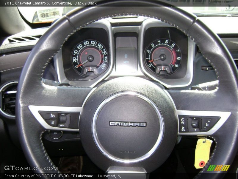 Black / Black 2011 Chevrolet Camaro SS Convertible