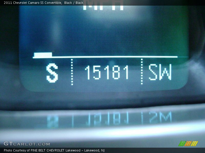 Black / Black 2011 Chevrolet Camaro SS Convertible