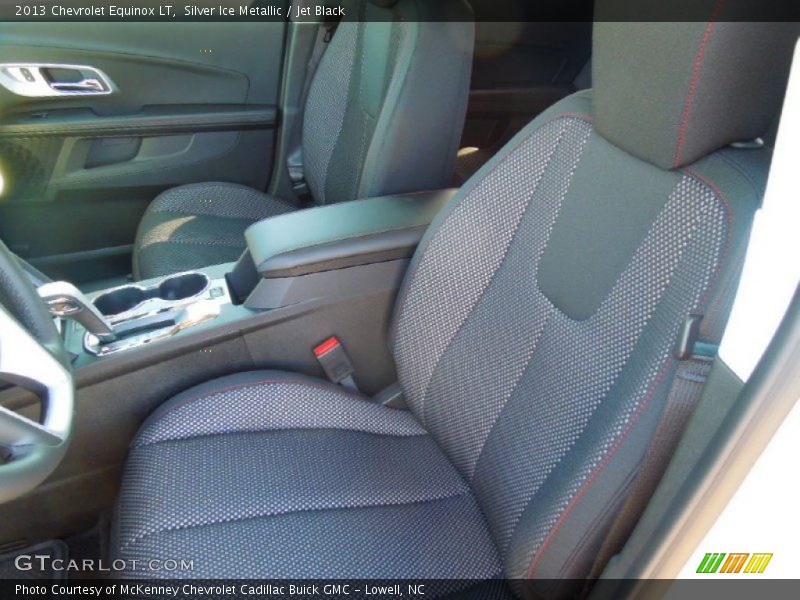 Silver Ice Metallic / Jet Black 2013 Chevrolet Equinox LT