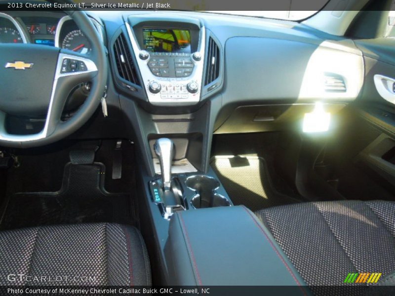 Silver Ice Metallic / Jet Black 2013 Chevrolet Equinox LT