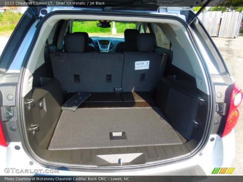 Silver Ice Metallic / Jet Black 2013 Chevrolet Equinox LT