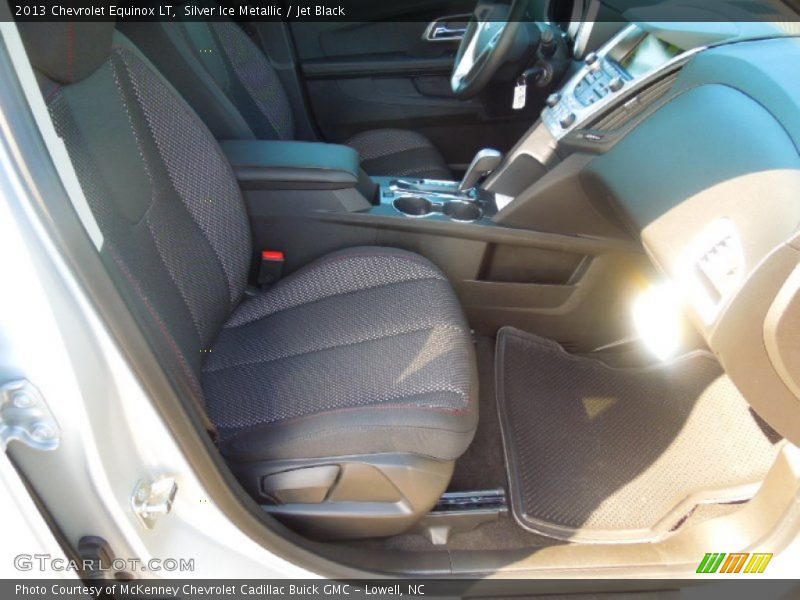 Silver Ice Metallic / Jet Black 2013 Chevrolet Equinox LT