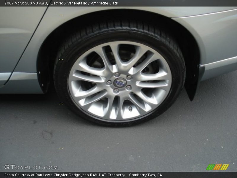Electric Silver Metallic / Anthracite Black 2007 Volvo S80 V8 AWD
