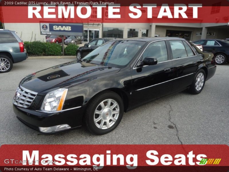 Black Raven / Titanium/Dark Titanium 2009 Cadillac DTS Luxury