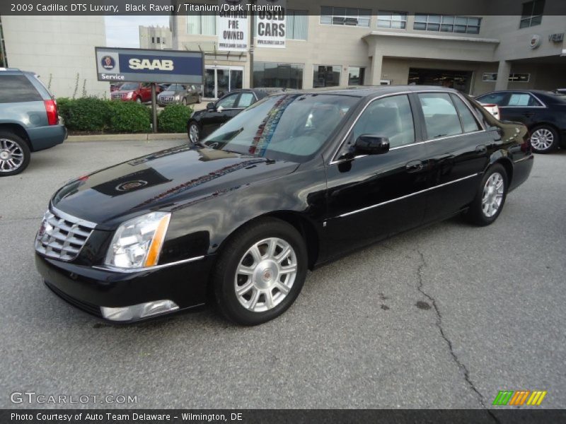 Black Raven / Titanium/Dark Titanium 2009 Cadillac DTS Luxury