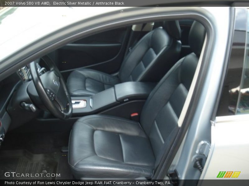 Electric Silver Metallic / Anthracite Black 2007 Volvo S80 V8 AWD