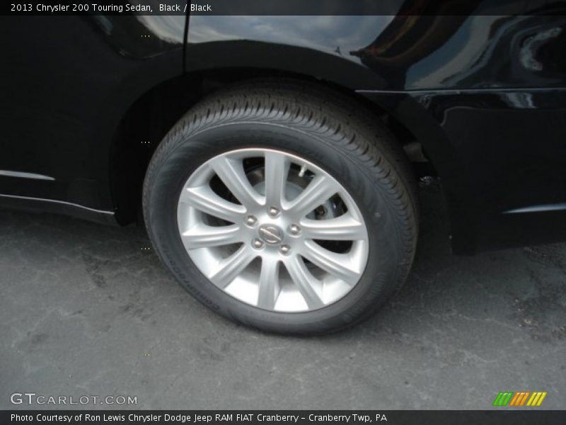 Black / Black 2013 Chrysler 200 Touring Sedan