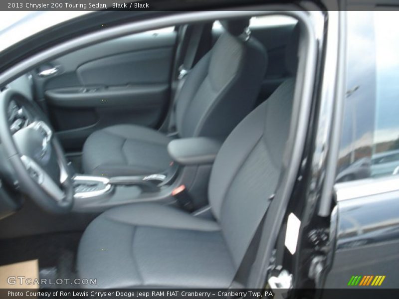 Black / Black 2013 Chrysler 200 Touring Sedan