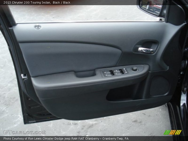 Black / Black 2013 Chrysler 200 Touring Sedan