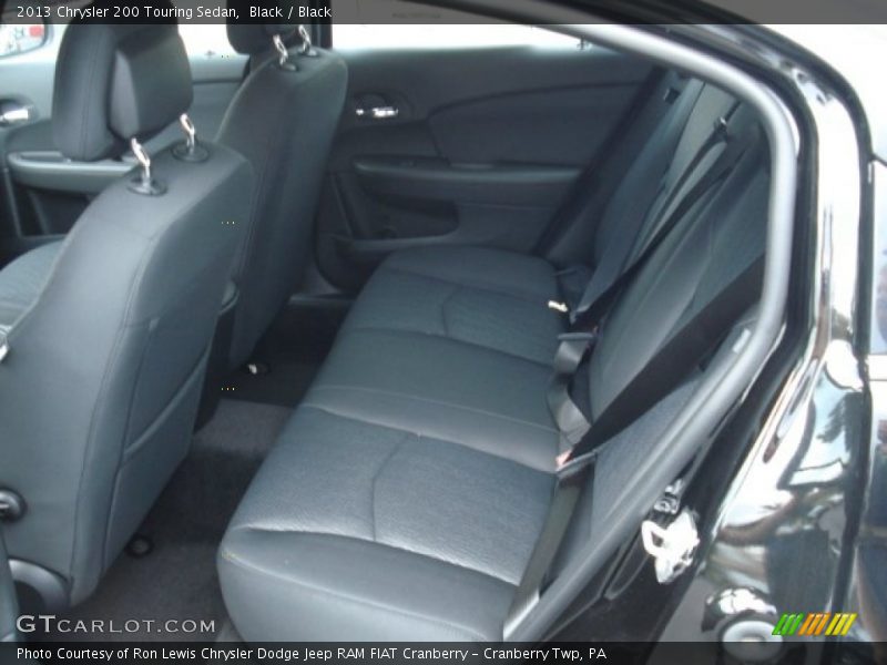 Black / Black 2013 Chrysler 200 Touring Sedan