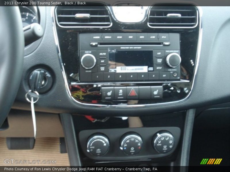 Black / Black 2013 Chrysler 200 Touring Sedan