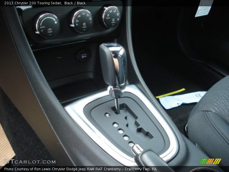 Black / Black 2013 Chrysler 200 Touring Sedan