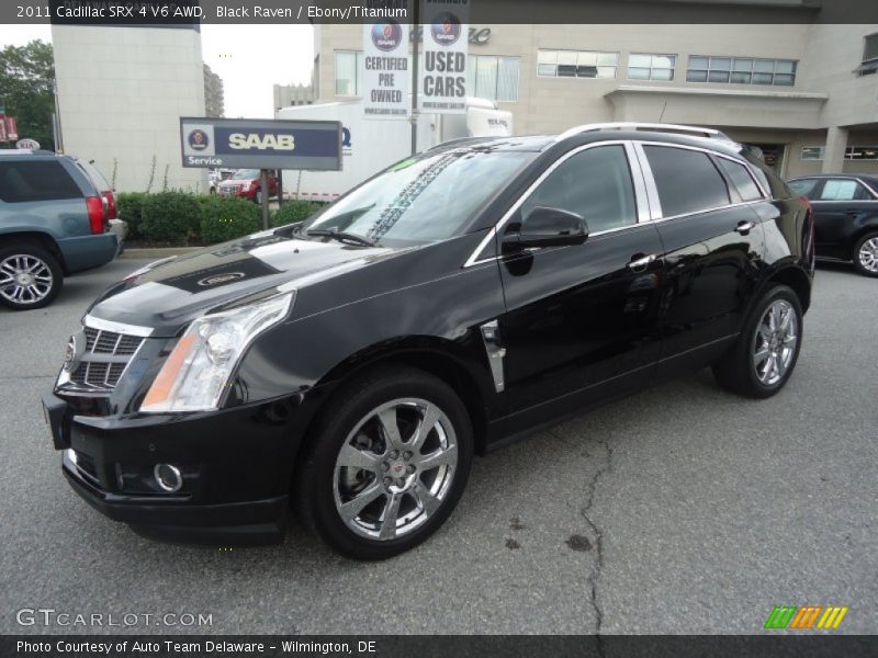 Black Raven / Ebony/Titanium 2011 Cadillac SRX 4 V6 AWD