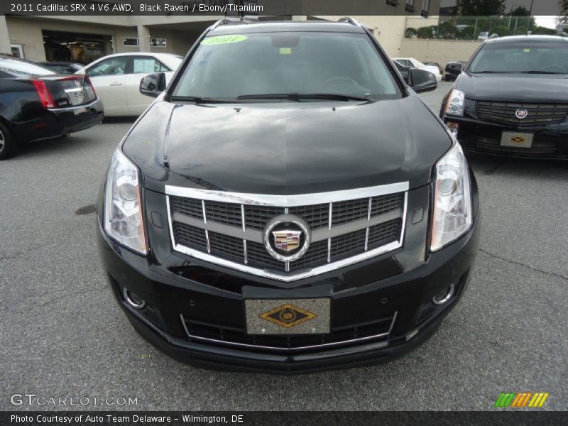 Black Raven / Ebony/Titanium 2011 Cadillac SRX 4 V6 AWD