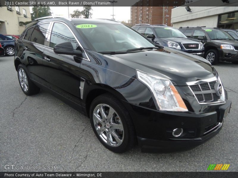Black Raven / Ebony/Titanium 2011 Cadillac SRX 4 V6 AWD