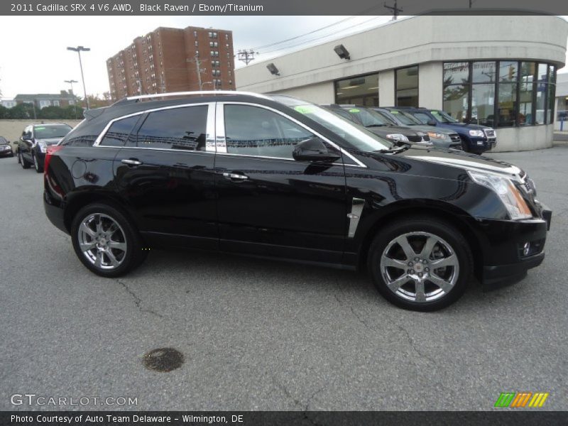 Black Raven / Ebony/Titanium 2011 Cadillac SRX 4 V6 AWD